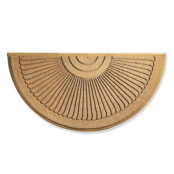 Made4Mansions Sunburst Coir Door Mat, Beige, 30 x 48 in. MA2607827 - main